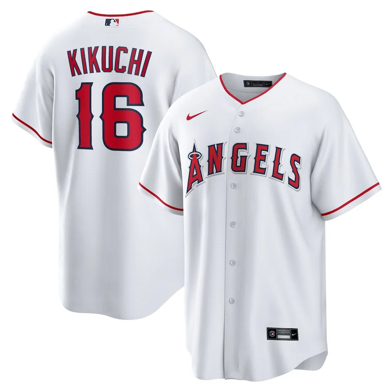 Los Angeles Angels Mike Trout Red Alternate Player Jersey - Image 5