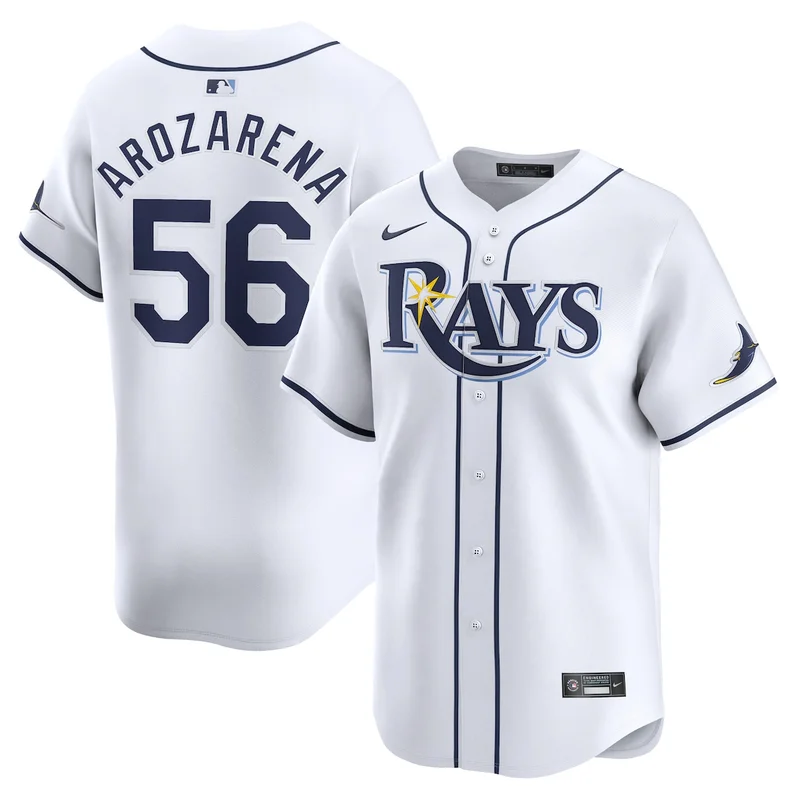 Tampa Bay Rays White Home Elite Jersey - Image 3
