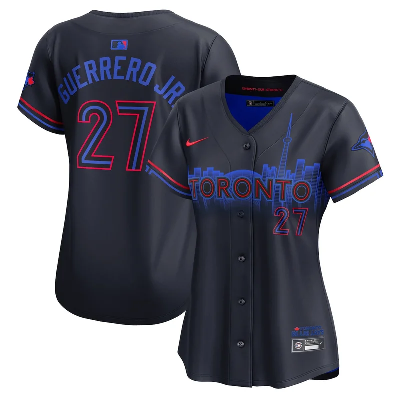 Toronto Blue Jays Vladimir Guerrero Jr. Navy 2024 City Connect Limited Player Jersey