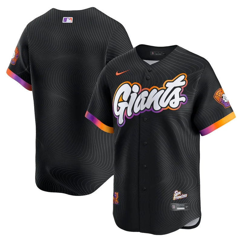 San Francisco Giants Rafael Devers Black 2025 City Connect Limited Player Jersey - Image 3