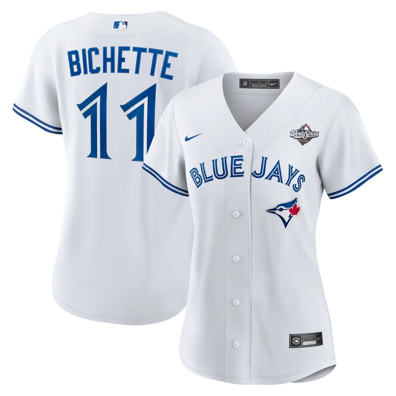 Toronto Blue Jays Vladimir Guerrero Jr. Navy 2024 City Connect Limited Player Jersey - Image 4