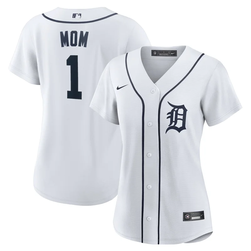 Detroit Tigers Gleyber Torres White Home Jersey - Image 3