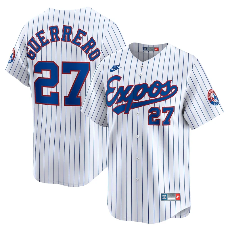 Kansas City Monarchs Stitches White V-Neck Jersey - Image 5