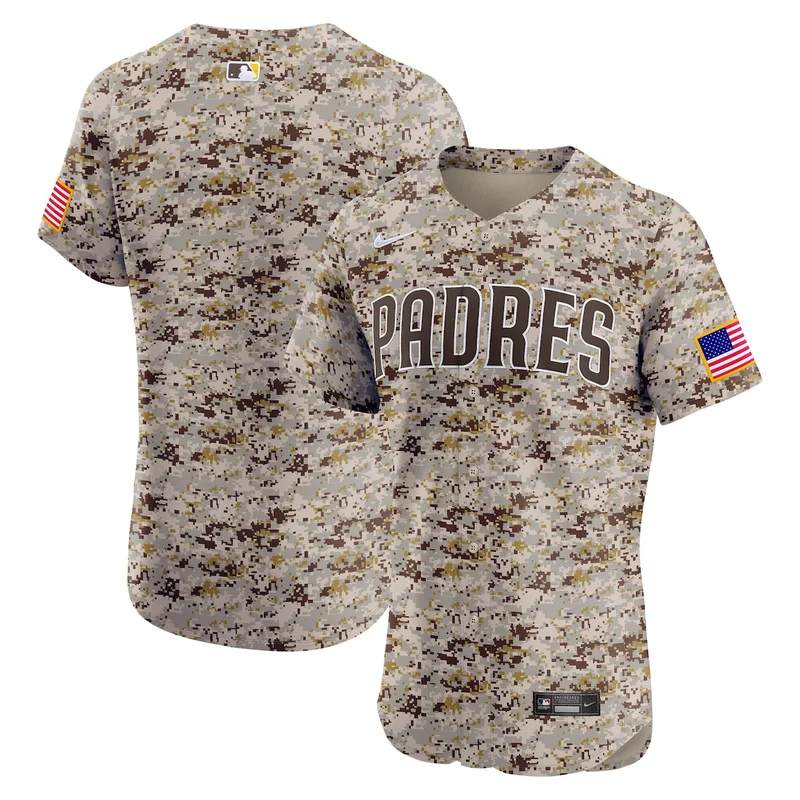 San Diego Padres Fernando Tatis Jr. White/Brown Home Player Jersey - Image 4
