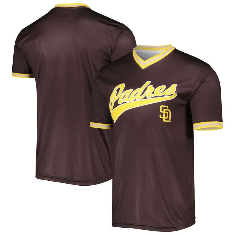 San Diego Padres Stitches Brown Cooperstown Collection Team Jersey