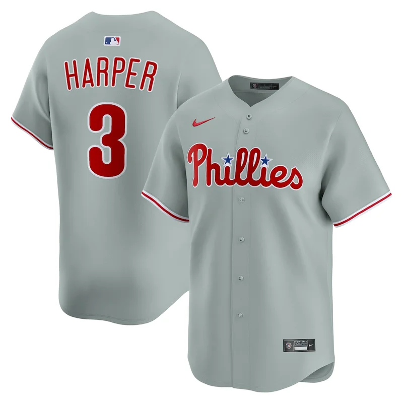 Philadelphia Phillies Pete Rose Light Blue Cooperstown Collection Jersey - Image 3