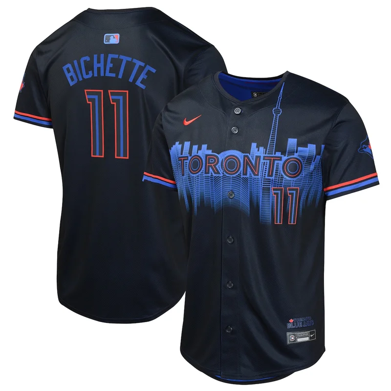 Toronto Blue Jays Bo Bichette Powder Blue 2025 World Series Alternate Jersey - Image 2