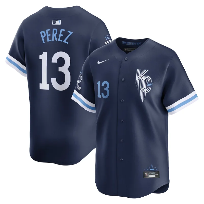 Kansas City Royals Light Blue Alternate Limited Jersey - Image 4
