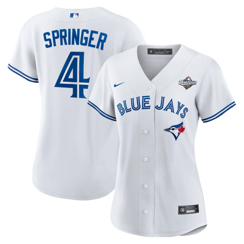 Toronto Blue Jays Bo Bichette Powder Blue 2025 World Series Alternate Jersey - Image 5