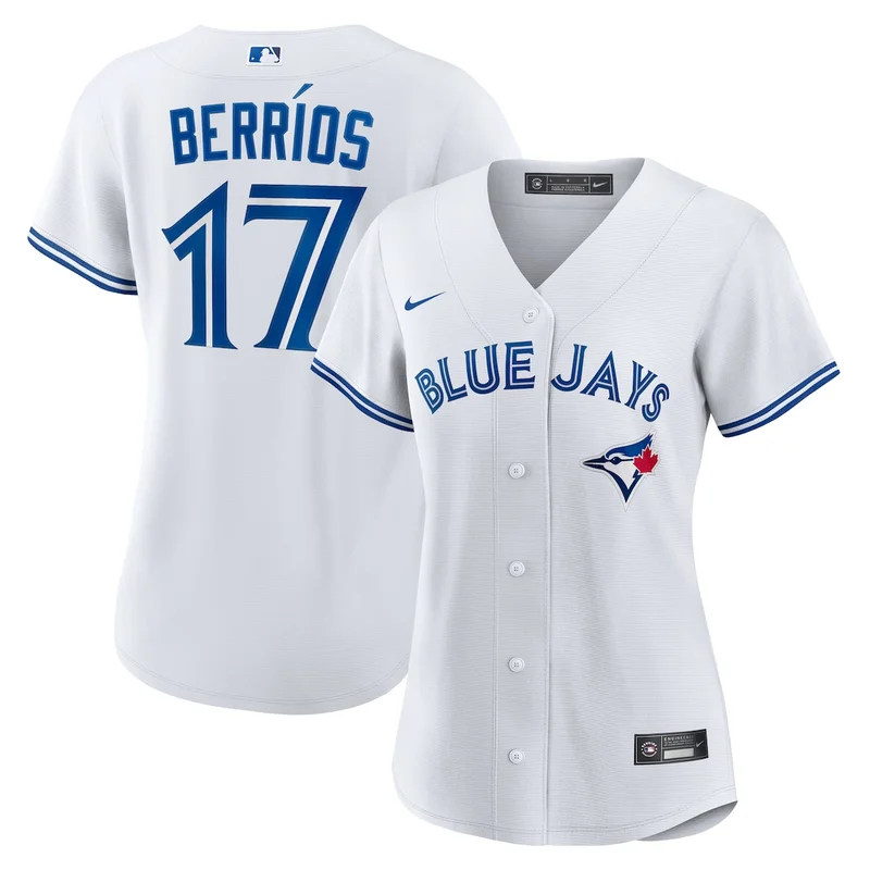 Toronto Blue Jays JosÃ© Berrios White Home Jersey