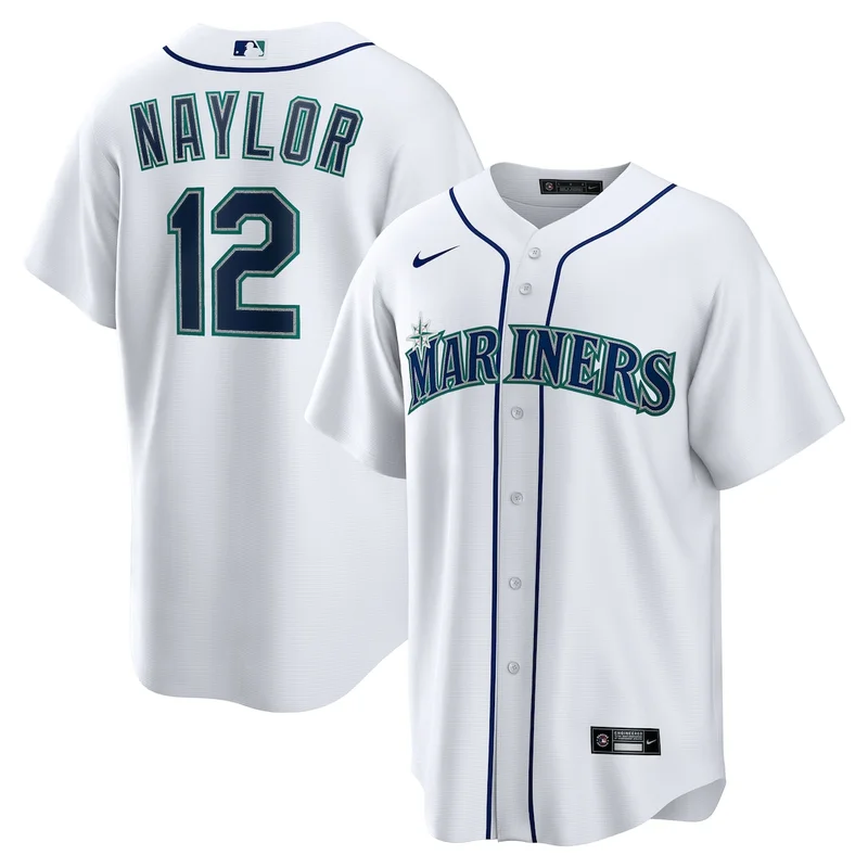 Seattle Mariners Edgar Martinez White Throwback Cooperstown Collection Limited Jersey - Image 5