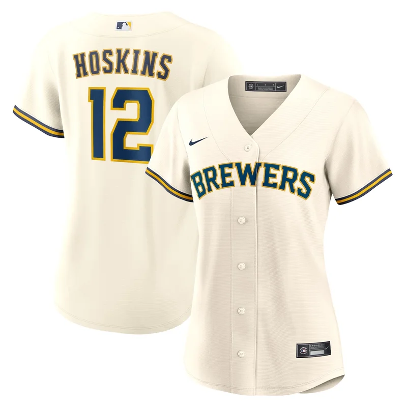 Milwaukee Brewers Cream Home Limited Jersey - Image 2