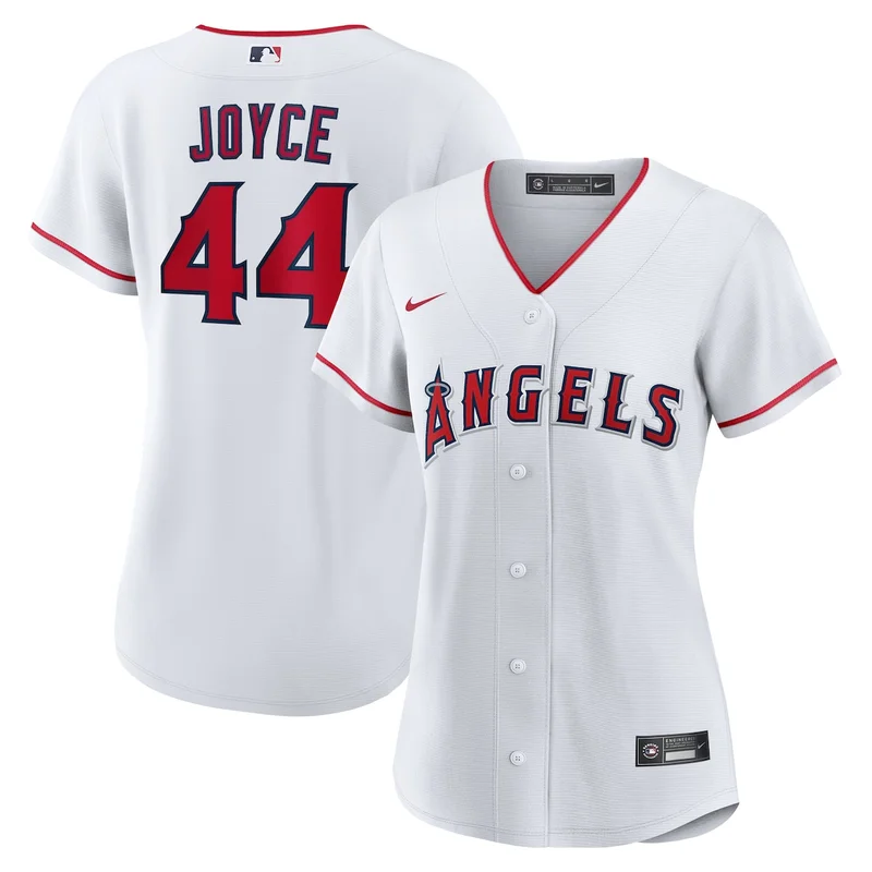 Los Angeles Angels White Home Team Jersey - Image 3