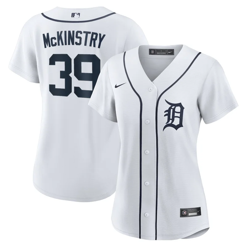 Detroit Tigers Zach McKinstry White Home Jersey