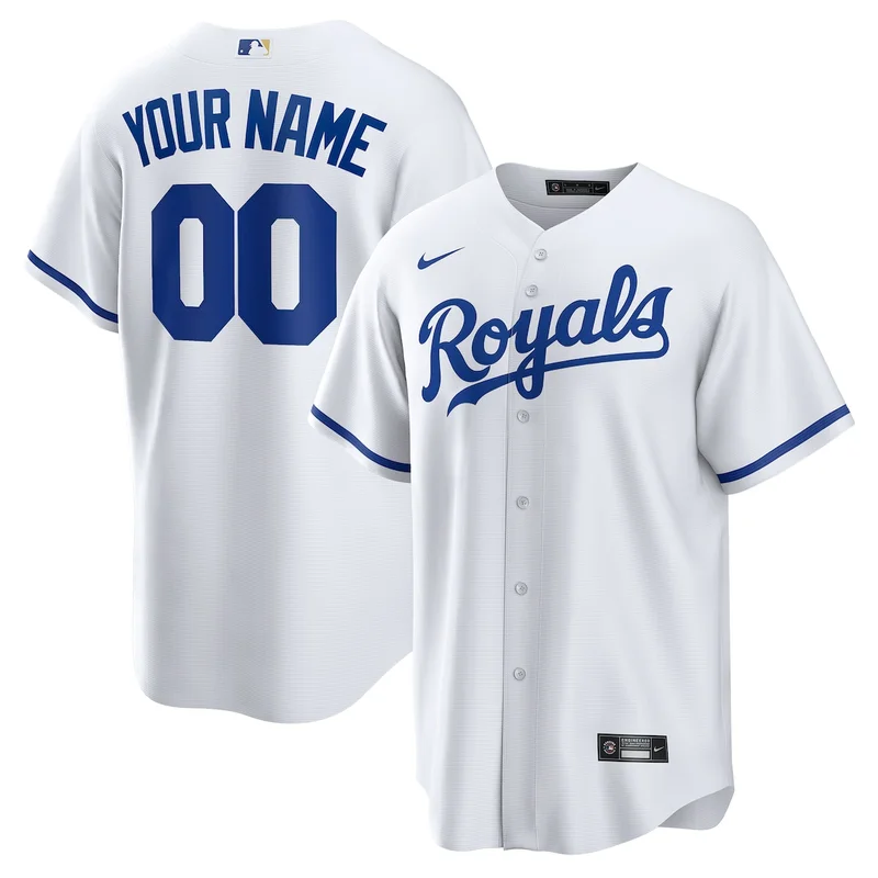 Kansas City Royals Salvador Perez Navy City Connect Player Jersey - Image 5