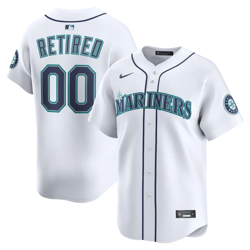 Seattle Mariners Bryan Woo White Home Jersey - Image 3