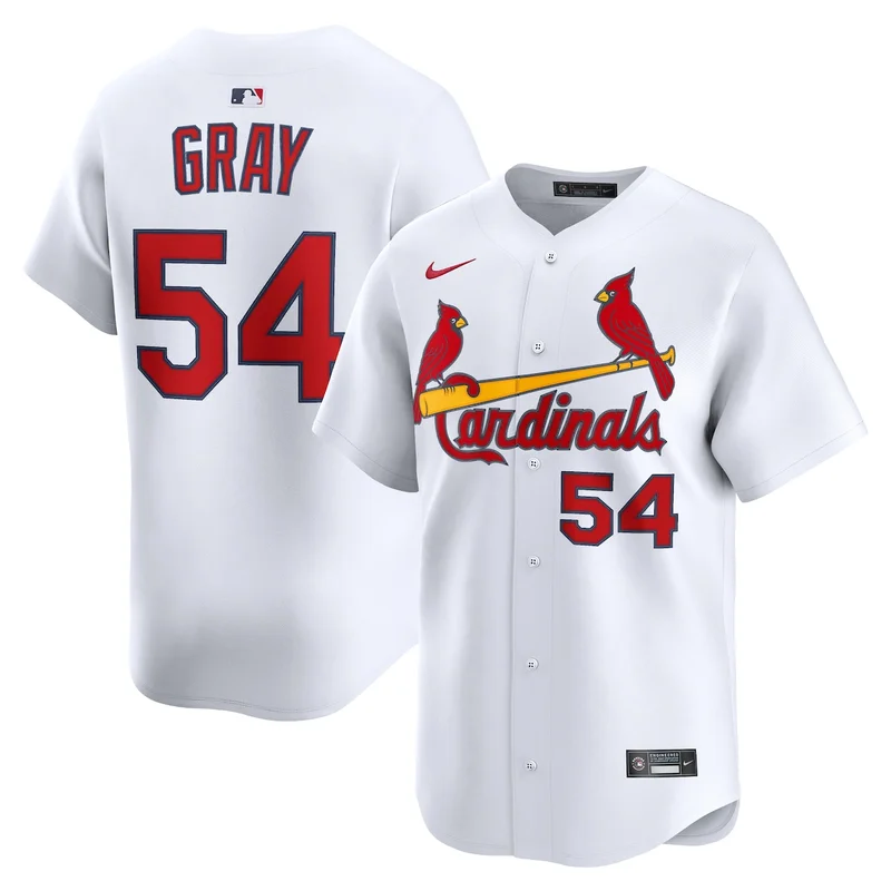 St Louis Cardinals Ozzie Smith Royal Throwback Cooperstown Limited Jersey - Image 5