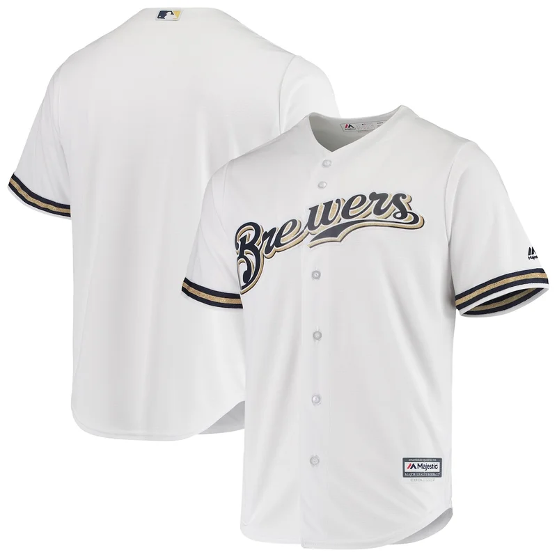 Milwaukee Brewers Sal Frelick Cream Home Jersey - Image 2