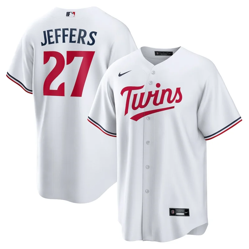 Minnesota Twins Pablo López White Home Player Jersey - Image 5