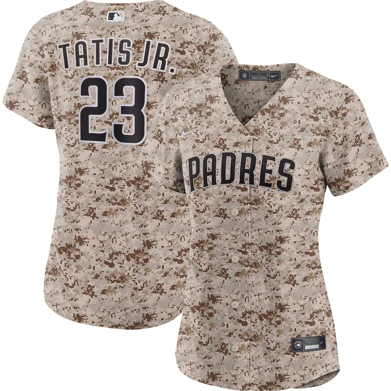 San Diego Padres Fernando Tatis Jr. Camo USMC Alternate Player Jersey