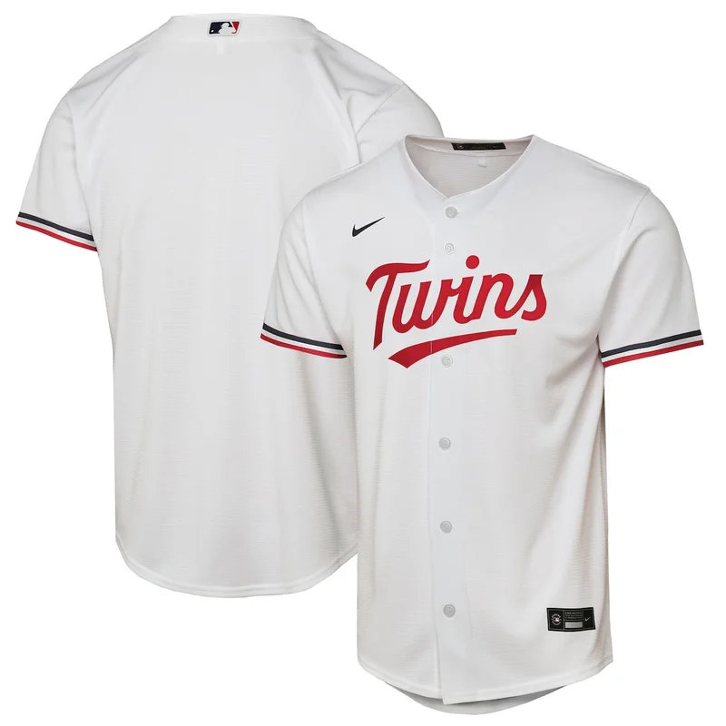 Minnesota Twins  White Home Jersey