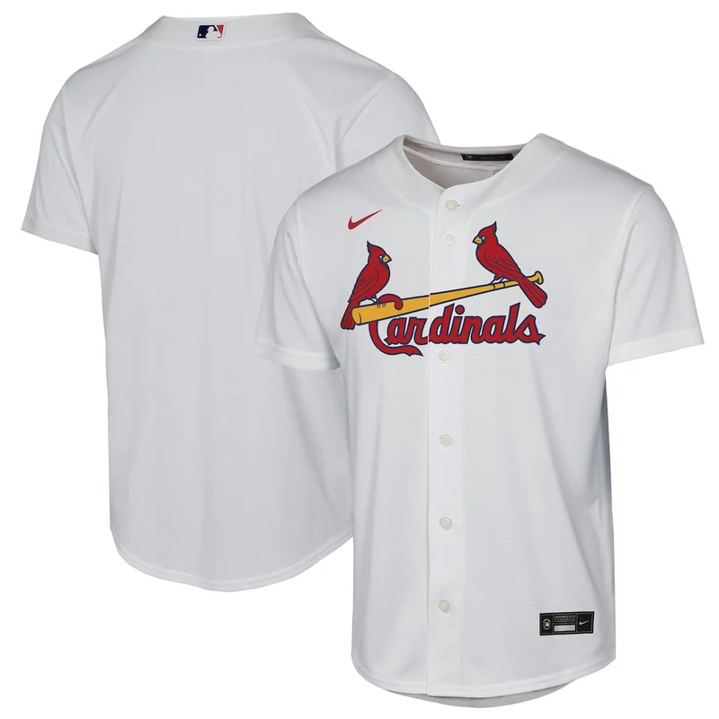 St Louis Cardinals  White Home Jersey