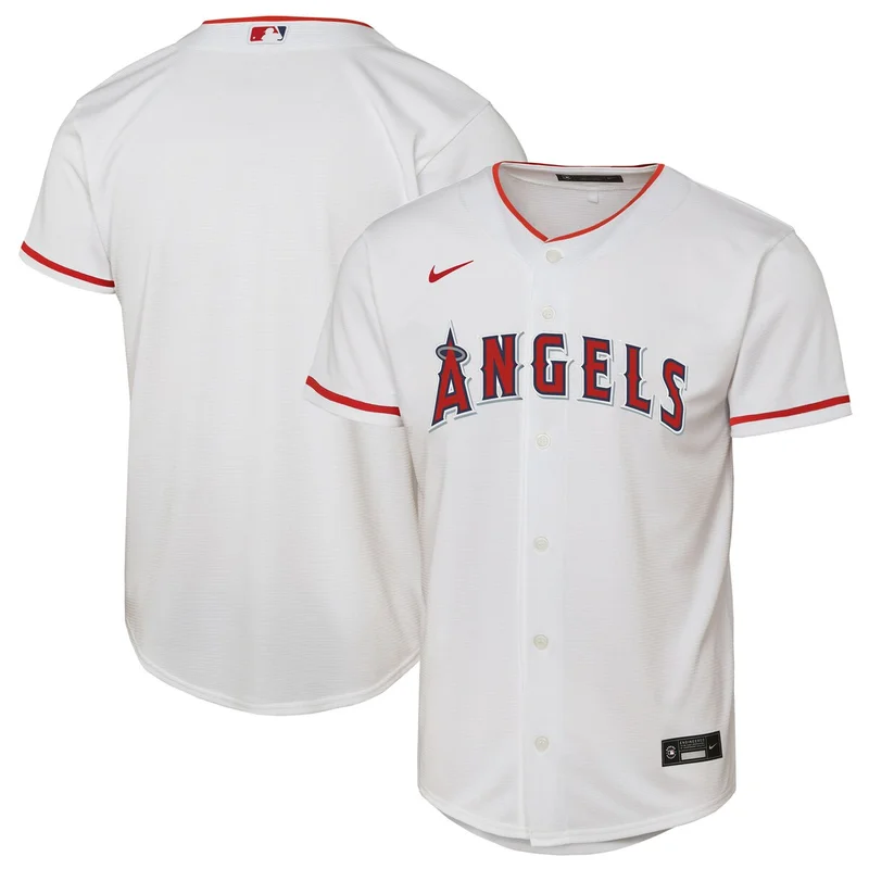 Los Angeles Angels  White Home Jersey
