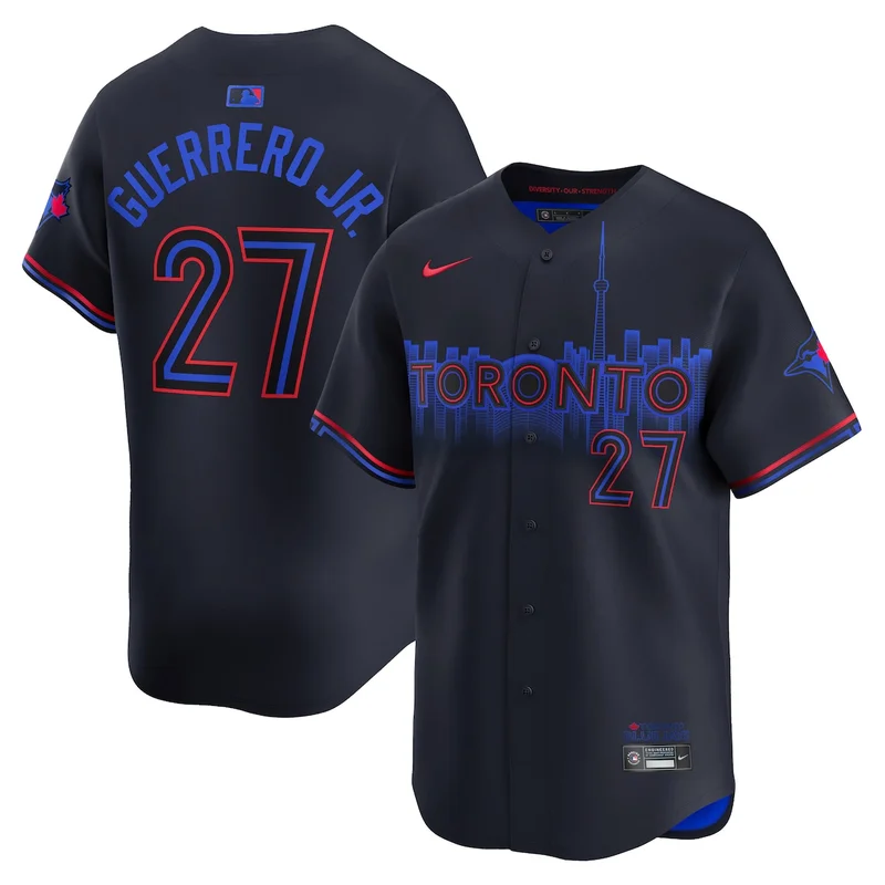 Toronto Blue Jays Vladimir Guerrero Jr. Black 2024 City Connect Limited Player Jersey