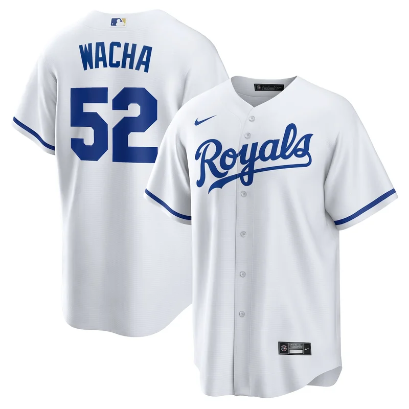 Kansas City Royals Mike Yastrzemski White Home Jersey - Image 5