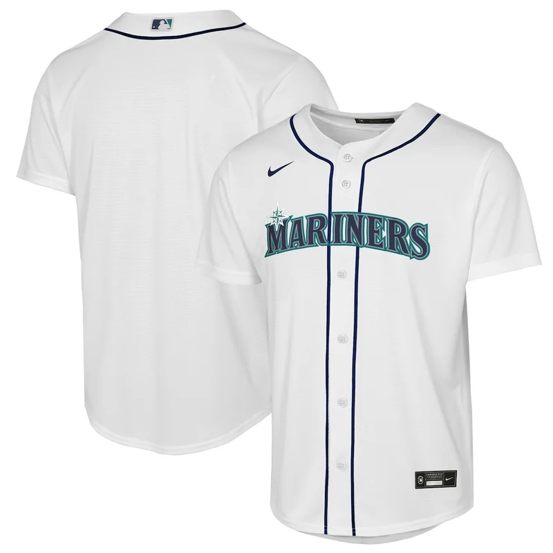 Seattle Mariners  White Home Jersey