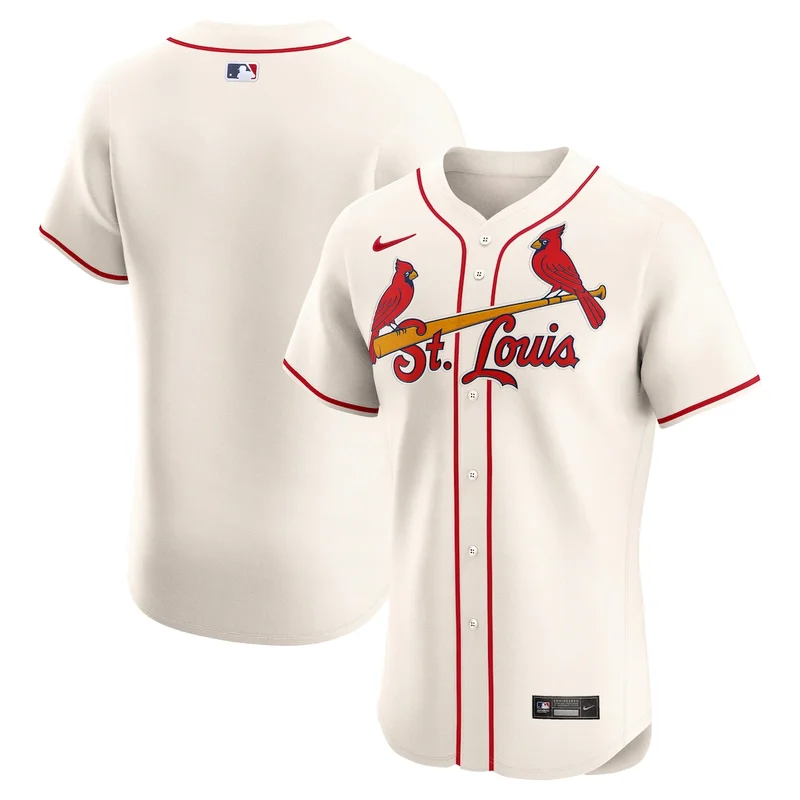 St Louis Cardinals Lars Nootbaar White Home Jersey - Image 5