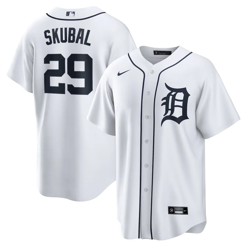 Detroit Tigers Riley Greene White Home Limited Player Jersey - Image 5