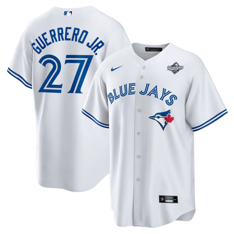 Toronto Blue Jays Vladimir Guerrero Jr. White 2025 World Series Jersey