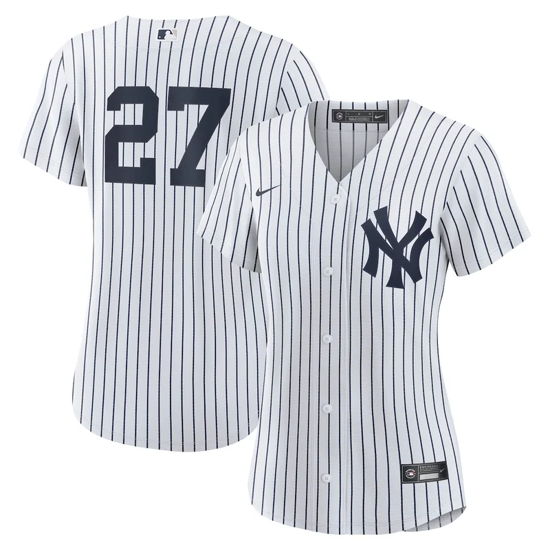 New York Yankees White Home Limited Custom Jersey - Image 2
