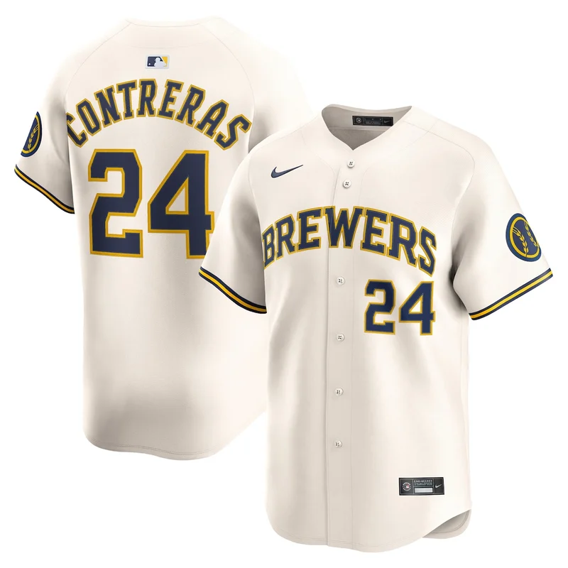 Milwaukee Brewers Powder Blue City Connect Team Jersey - Image 2