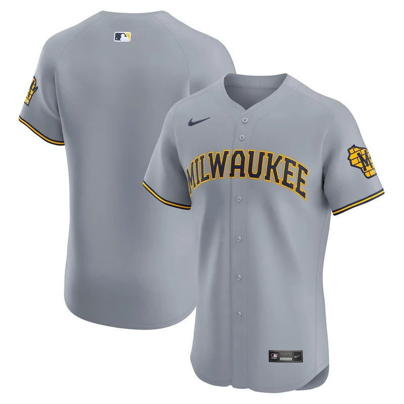 Milwaukee Brewers Powder Blue City Connect Team Jersey - Image 4