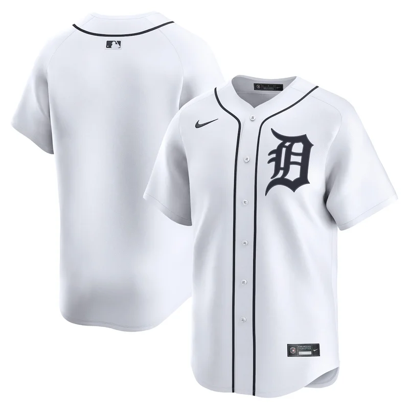 Detroit Tigers Matt Vierling White Home Jersey - Image 3