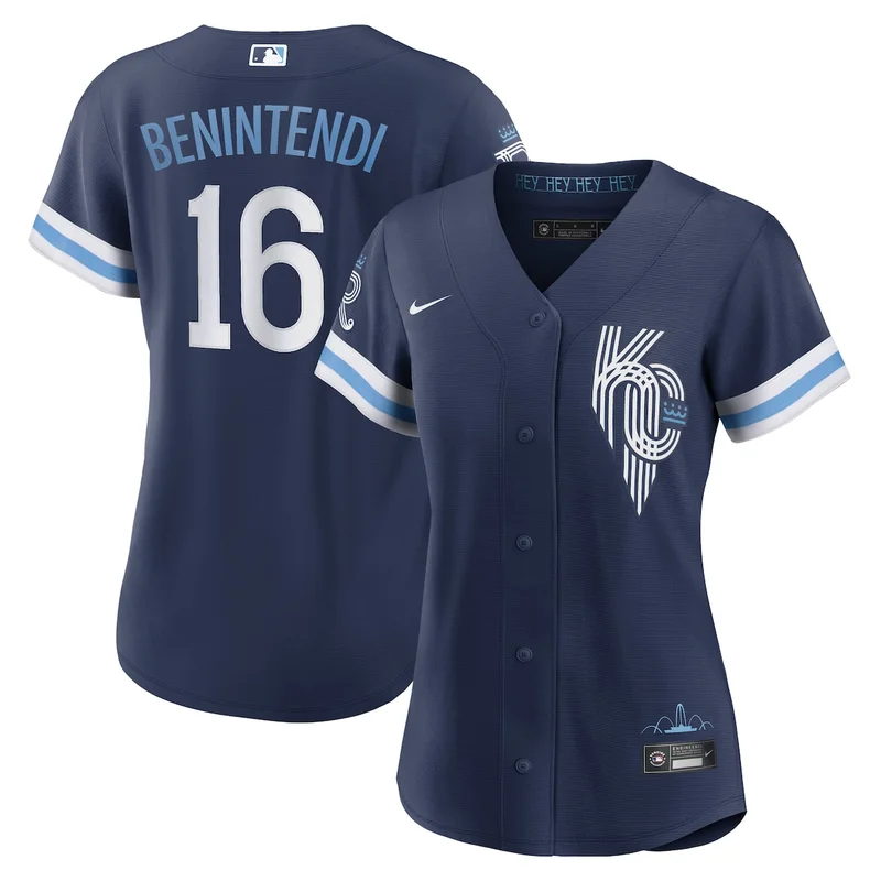 Kansas City Royals Navy City Connect Limited Jersey - Image 3