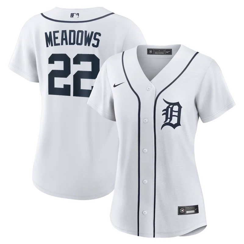 Detroit Tigers Matt Vierling White Home Jersey - Image 4