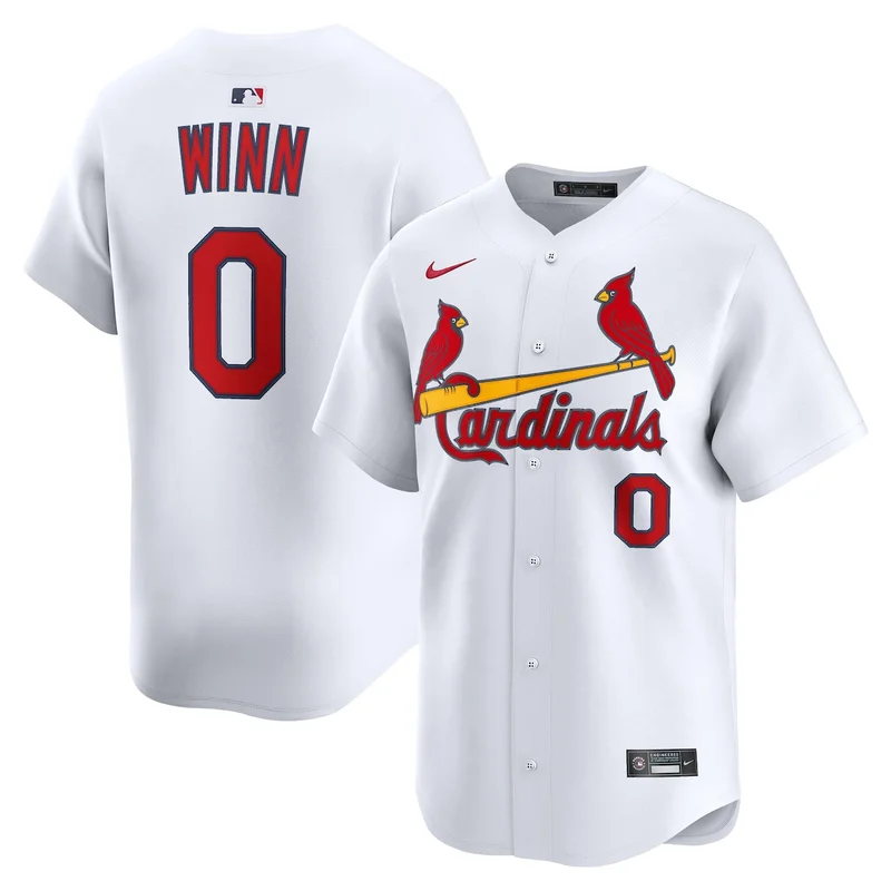 St Louis Cardinals Nolan Arenado White Home Limited Player Jersey - Image 3