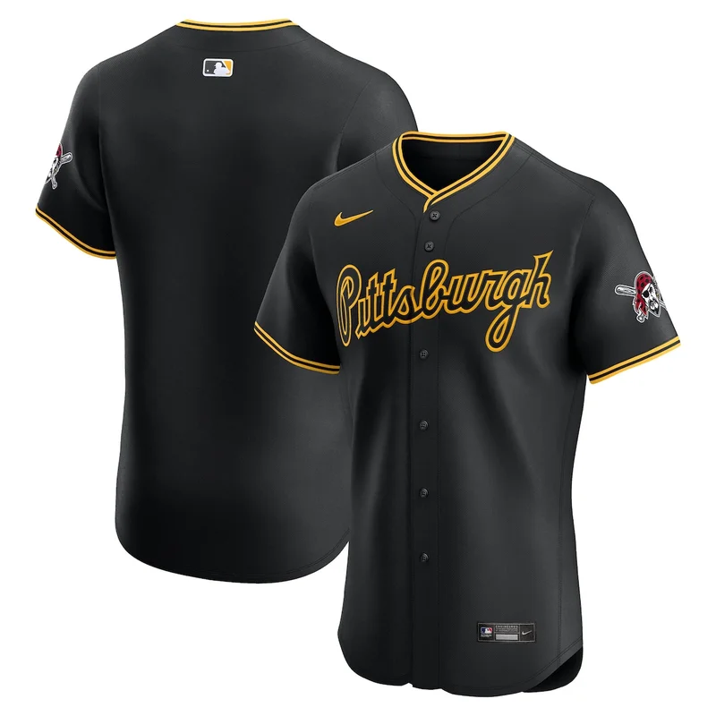 Pittsburgh Pirates Black Alternate 2 Elite Jersey