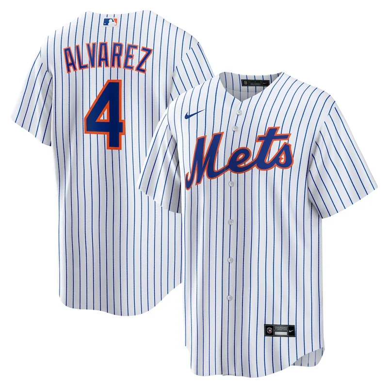 New York Mets Darryl Strawberry White Home Cooperstown Collection Player Jersey - Image 4
