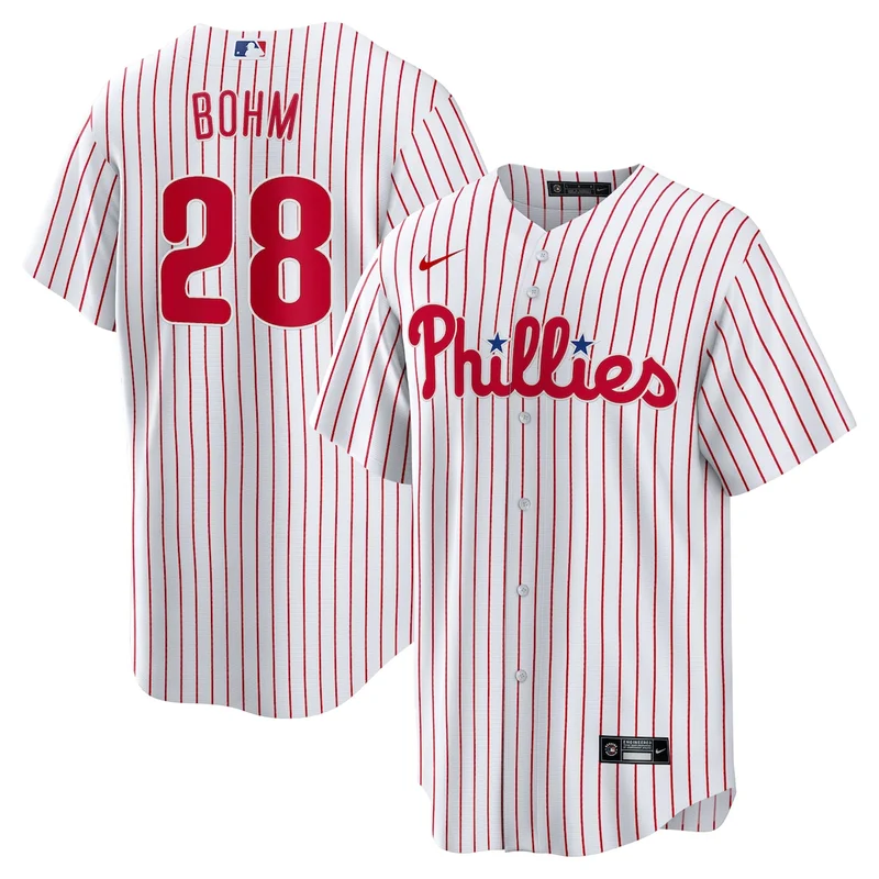 Philadelphia Phillies Trea Turner White Home Player Jersey - Image 4