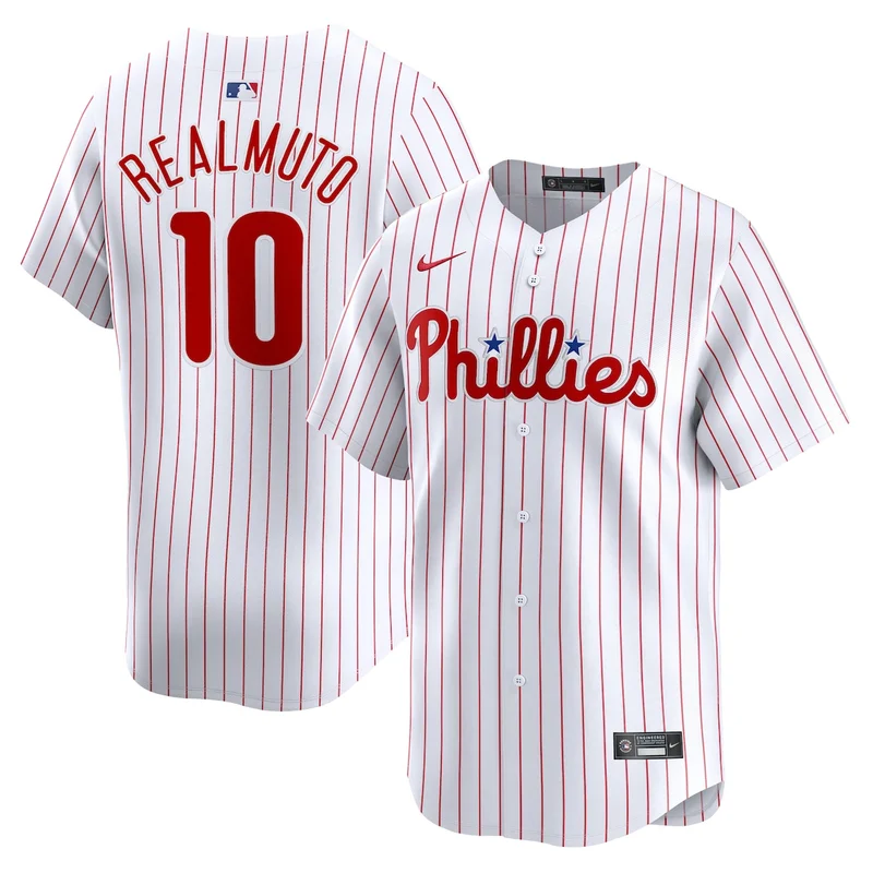 Philadelphia Phillies Trea Turner White Home Player Jersey - Image 5