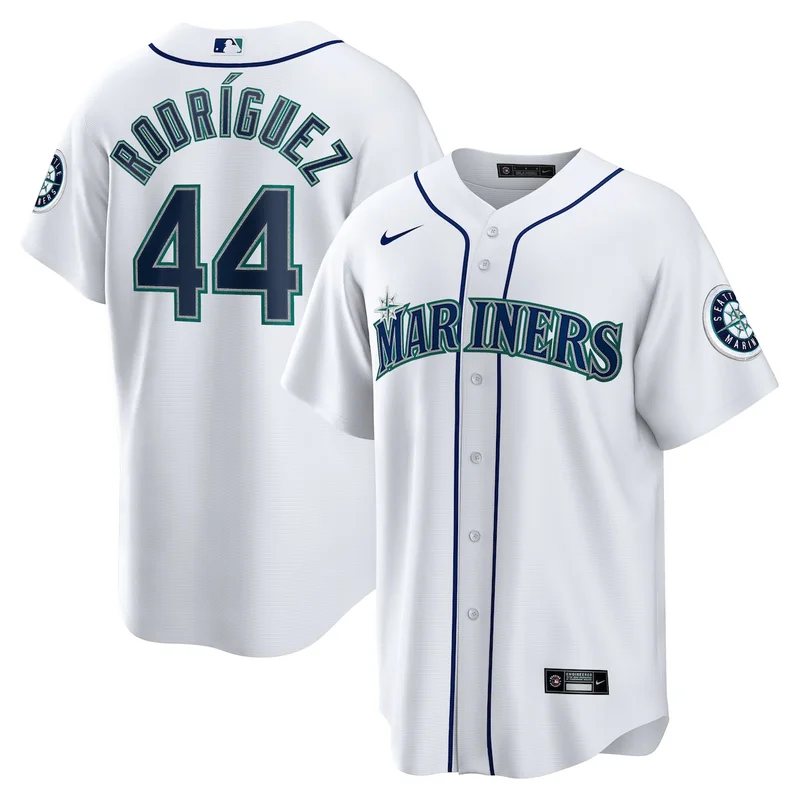 Seattle Mariners Julio Rodriguez Cream Alternate Elite Player Jersey - Image 4