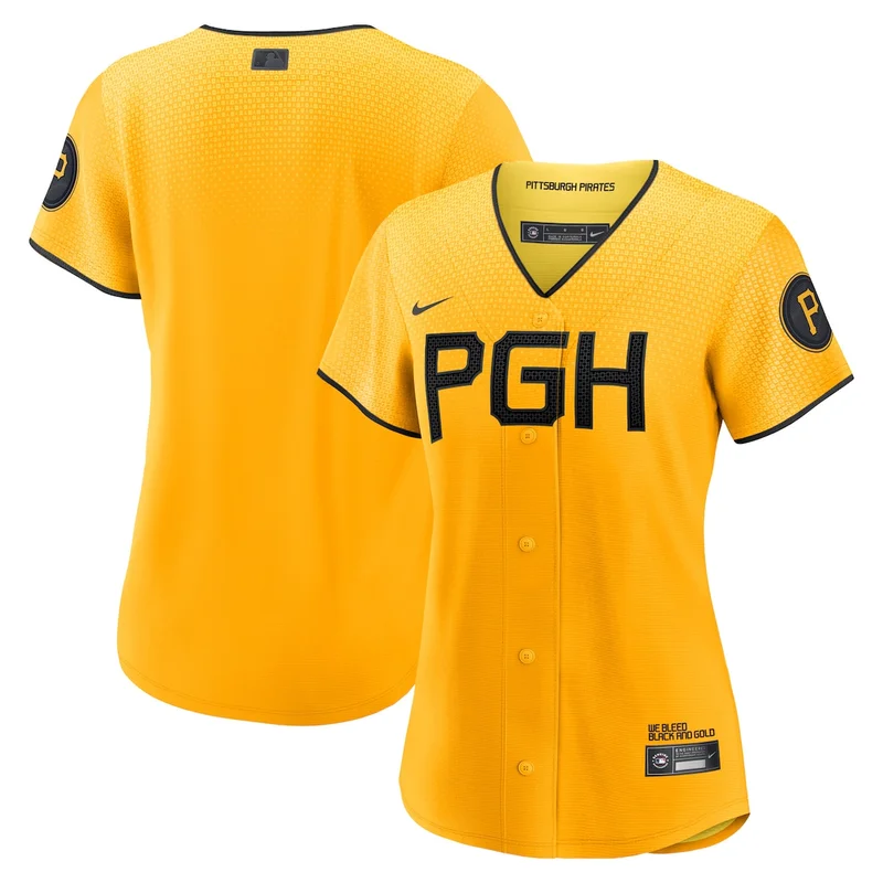Pittsburgh Pirates  Gold City Connect Jersey
