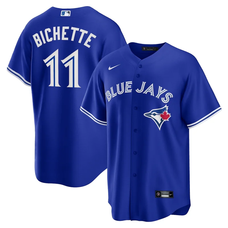 Toronto Blue Jays Bo Bichette Rush Blue Alternate 2 Jersey