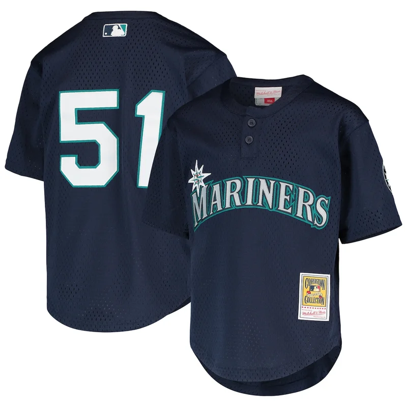 Seattle Mariners Julio Rodriguez Cream Alternate Elite Player Jersey - Image 5