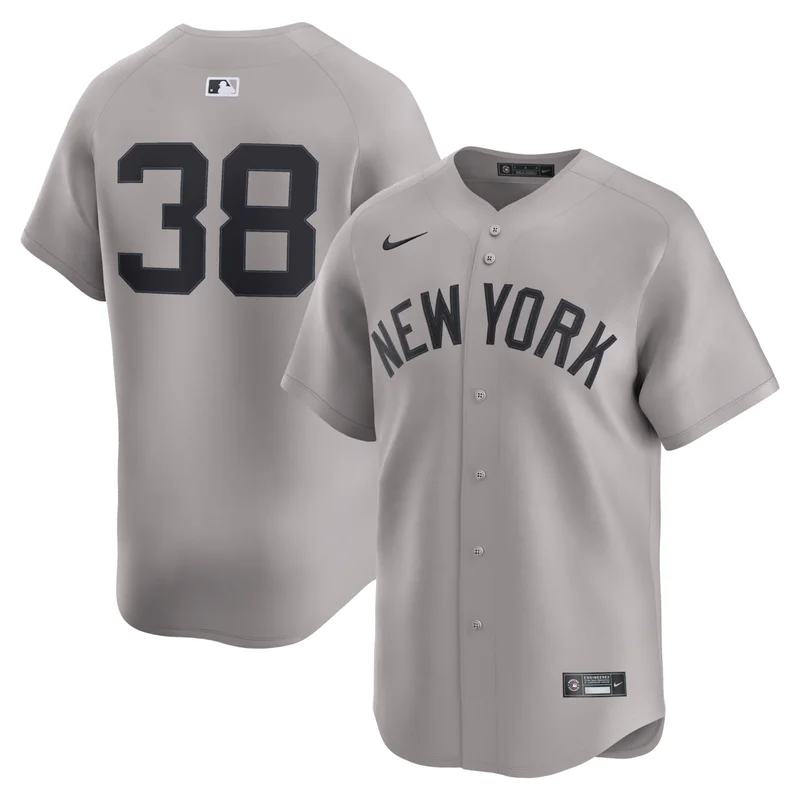 New York Yankees White Home Elite Pick-A-Player Retired Roster Jersey - Image 2