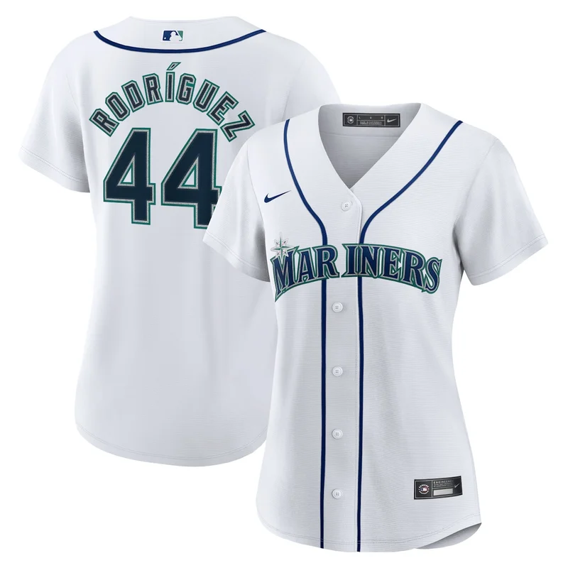 Seattle Mariners Julio Rodriguez White Home Player Jersey